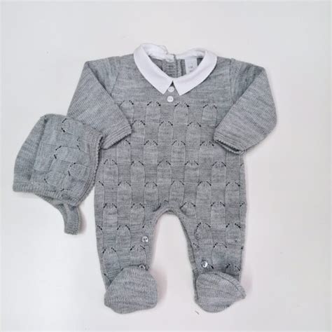 Babygrow Cinza Raposa Bordada Ikisbaby Loja Online