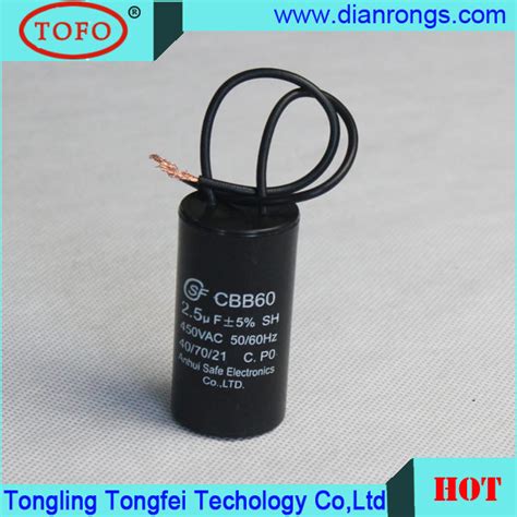 Cbb60 350VAC Capacitor Ceiling Fan Capacitor China Sh Cbb60 And Cbb60