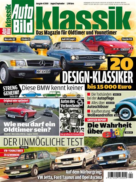 Auto Bild Klassik Erhöht Erscheinungsfrequenz