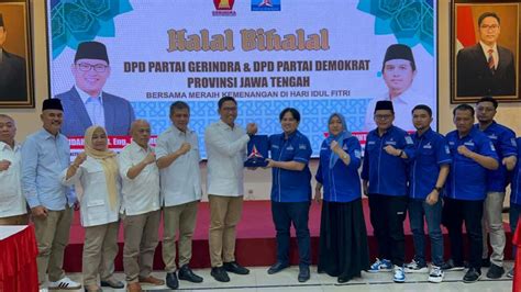 Gerindra Bertemu Demokrat Di Pilgub Jateng Singgung Usung Sudaryono Republika Online