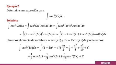 Integración de Funciones Trigonométricas geraldine cuevas uDocz