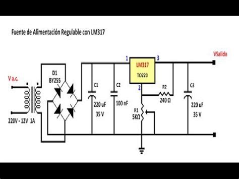 Como Hacer Una Fuente De Voltaje Regulada A Vdc Circuito