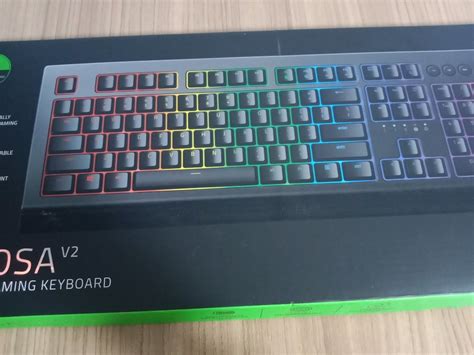 Razer gaming keyboard, Computers & Tech, Parts & Accessories, Computer Keyboard on Carousell