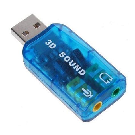 CABLING Carte Son 3D 5 1 USB Cdiscount Informatique