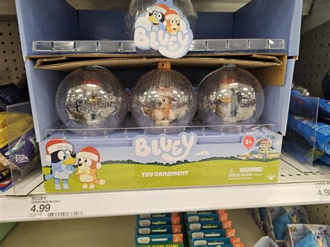 Bluey toy ornaments at Target : r/bluey