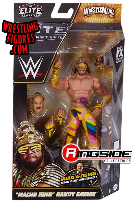 Macho Man Randy Savage Wwe Elite Wrestlemania Wwe Toy Wrestling