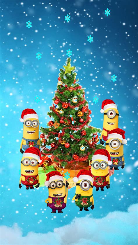 Share 69+ minions christmas wallpaper latest - in.cdgdbentre