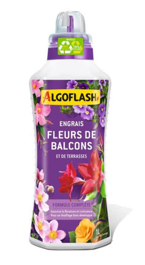 Algoflash Engrais Fleurs Terrasses Et Balcons L Jardiland