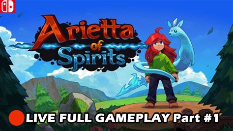 🔴live Arietta Of Spirits Full Gameplay Walkthrough Part 1 Nintendo