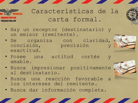 La Carta Y Sus Componentes