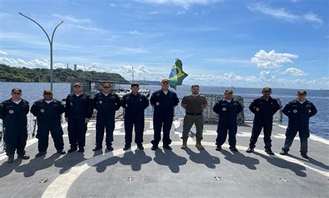 Comando Do 9º Distrito Naval Recebe O Deputado Federal Capitão Alberto