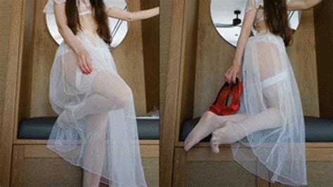 Marry Me Your Bride In La Perla Stockings And Lingerie TJKween