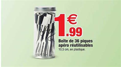 Promo Bo Te De Piques Ap Ro R Utilisables Chez Bazarland Icatalogue Fr