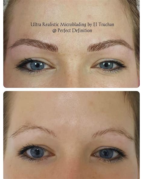 Ultra Realistic Eyebrows Microbladed By El Truchan Perfect Definition