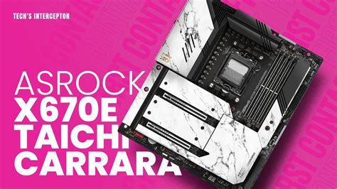 Asrock X E Taichi Carrara New Motherboard Designed For Amd Ryzen