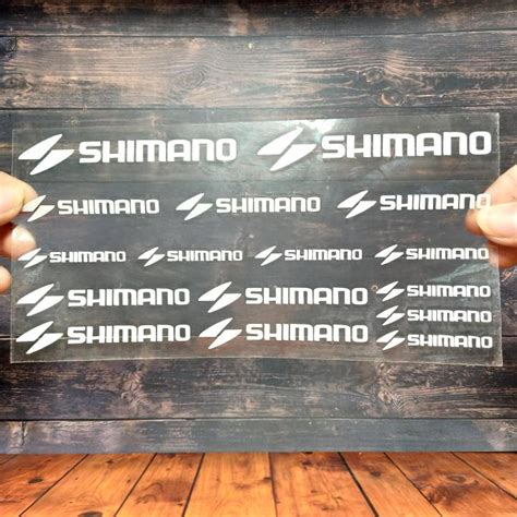 Shimano Cutting Sticker Variasi Sepeda Lipat Gunung Olah Raga Outdoor