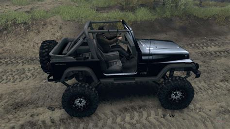 Jeep Wrangler YJ Sahara for Spin Tires