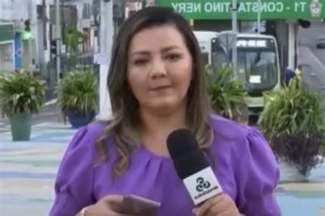 Rep Rter De Afiliada Da Tv Globo Leva Soco Ao Vivo Confira Rea Vip