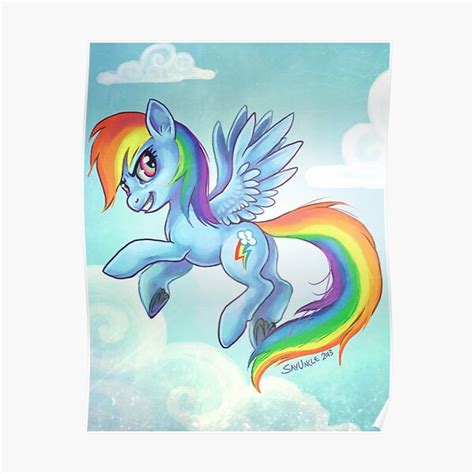 "Dashie" Poster by SayUncle | Redbubble