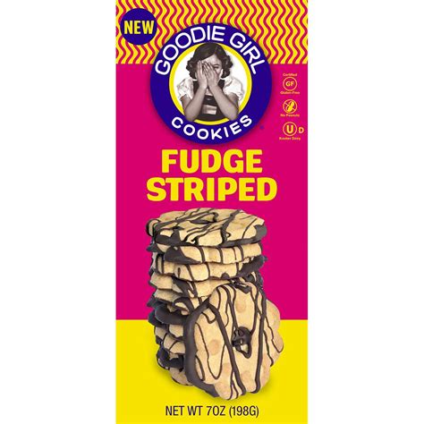 Goodie Girl Fudge Striped Cookies Gluten Free Peanut And Egg Free