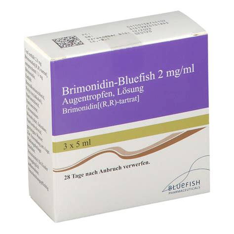 Brimonidin Bluefish Mg Ml X Ml Mit Dem E Rezept Kaufen Shop Apotheke