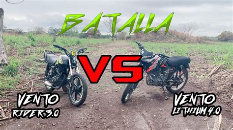 Vento Rider 3 0 VS Vento Lithium 4 0 ElGordoMt YouTube