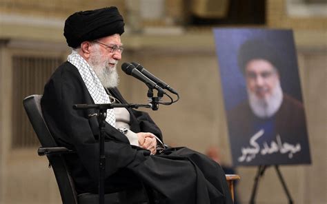 Irans Supreme Leader Addresses Missile Attack On Israel Calls It