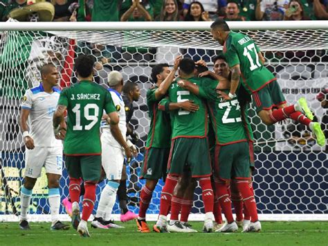 Revive la goleada del Tri a Honduras en Copa Oro debutó Jaime Lozano