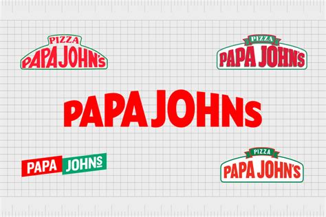 papa johns logo history papa johns slogan  sign