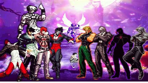 Kof Mugen Iori Yagami Team Vs Rugal Team Youtube