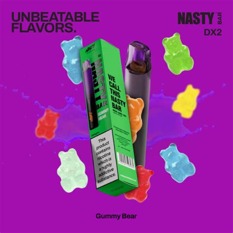 Gummy Bear Nasty Dx2 Disposable Vape Ncigstore