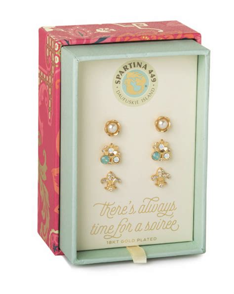 Spartina 449 Soiree Earring Box Set Oh So Witty By Spartina 449 The