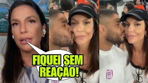 IVETE SANGALO FICA CONSTRANGIDA APÓS QUASE RECEBER UM BEIJO NA BOCA DE