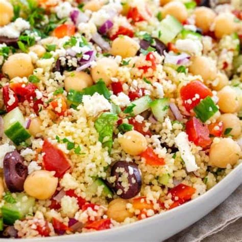 Mediterranean Couscous Salad - Jessica Gavin