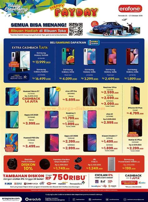 Promo ERAFONE Terbaru Payday Promo