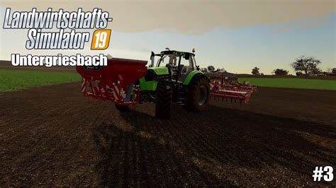 Ls19 Timelapse Untergriesbach 3 AnsÄen Mit Einer Kverneland SÄmaschine Ls19 Fs19 Youtube