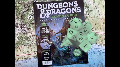 Glow Dice Dungeons Dragons Adventurer Issue Hachette Partwork