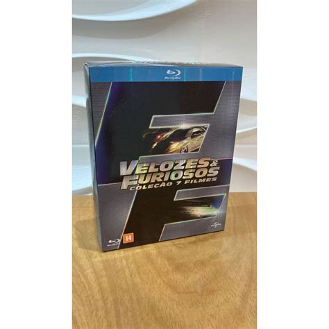 Box Blu Ray Velozes E Furiosos Coleção 7 Filmes Shopee Brasil