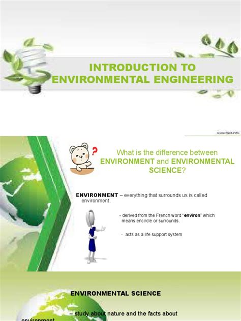Group 1 Introduction To Environmental Engineering | PDF | Natural ...