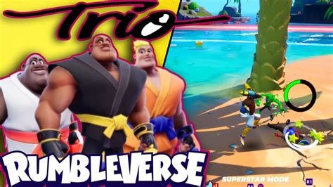 They Keep Getting Up Rumbleverse Season Solo Trios Gameplay Youtube