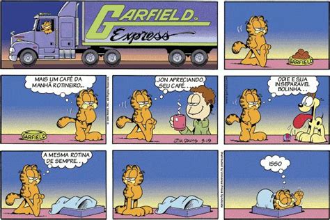 Tirinhas Do Garfield Portugu S E Engra Adas Garfield Cartoon