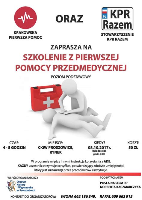 Szkolenie Z Pierwszej Pomocy Przedmedycznej Druk