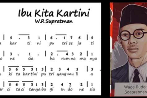 Makna Dan Sejarah Lagu Ibu Kita Kartini Karya Wr Supratman Urban Jabar