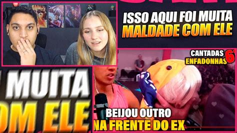 HUDSON REAGINDO BEIJOU OUTRO NA FRENTE DO EX Muca Muriçoca REACT EM