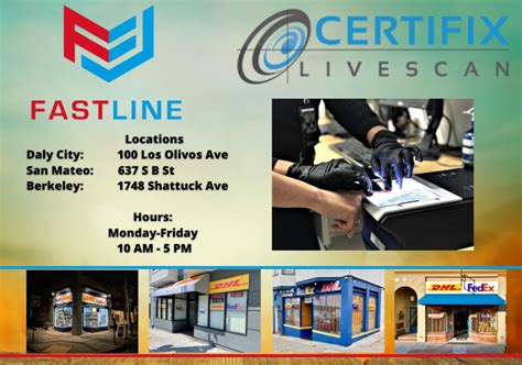 Certifix Live Scan Fastline Express