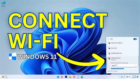 How To Connect To WiFi On Windows 11 Hidden WiFi Network Manually