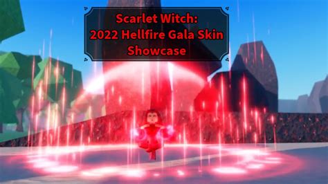 Scarlet Witch 2022 Hellfire Gala Showcase I Marvel Enhanced V 3