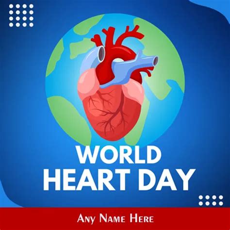 Happy World Heart Day Wishes Images Pictures Pics And Photo With Name