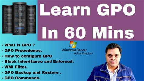 Learn Active Directory Group Policy Management In 60 Mins Complete