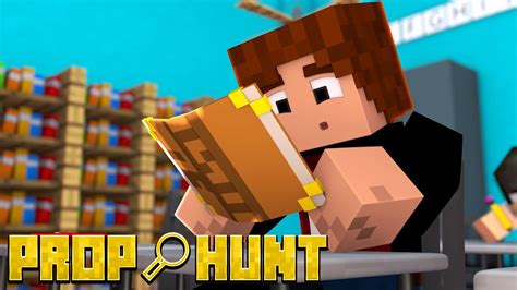 Minecraft School Prop Hunt Roleplay Minigame Youtube